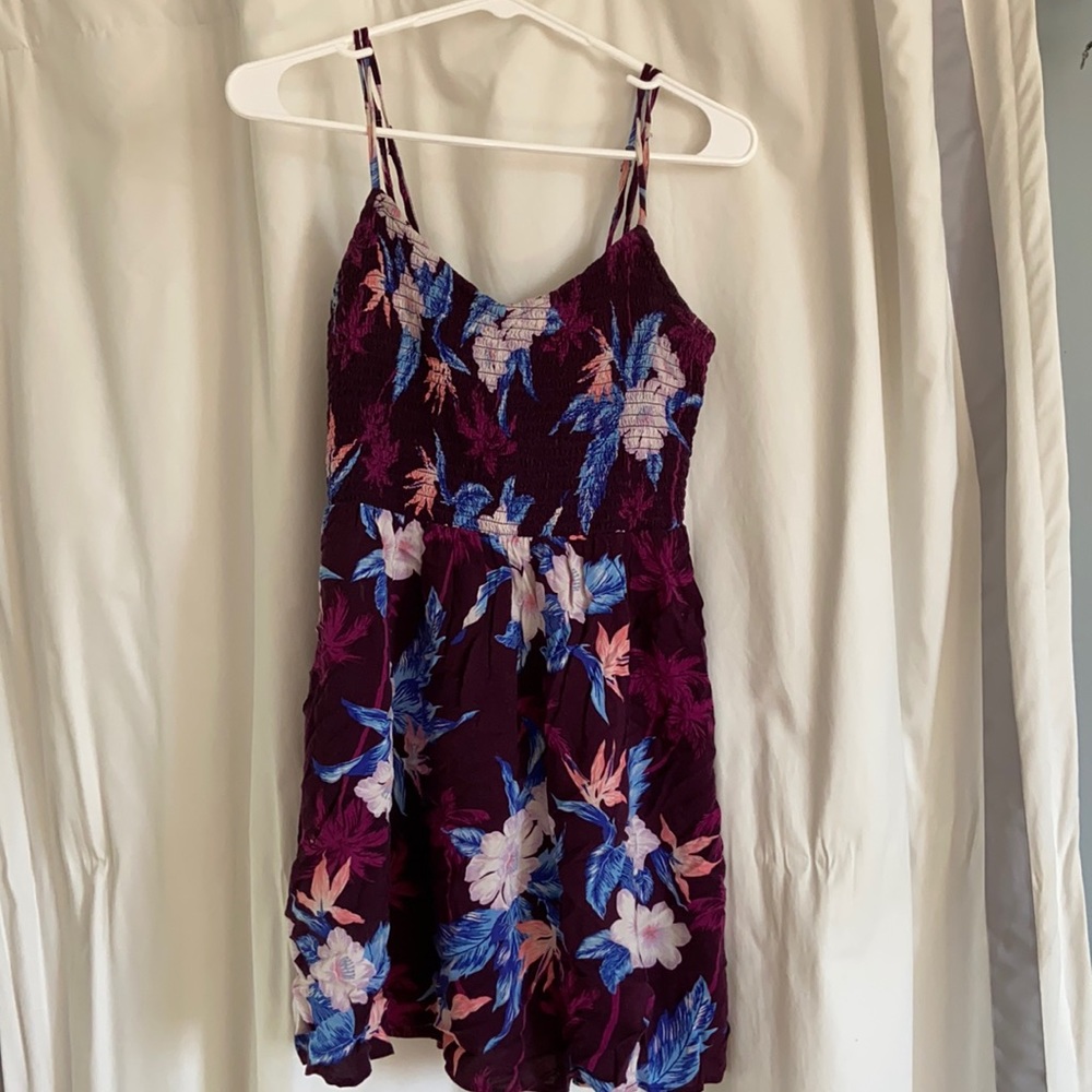 Floral strap dress